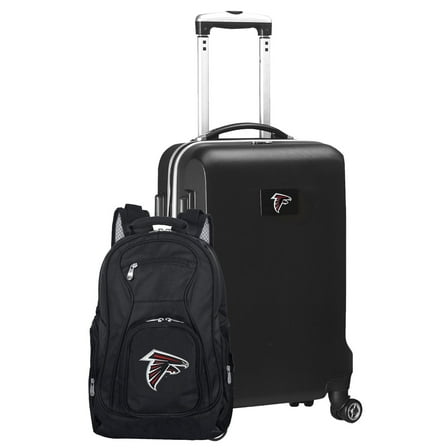 MOJO Black Atlanta Falcons 2-Piece Backpack & Carry-On Set
