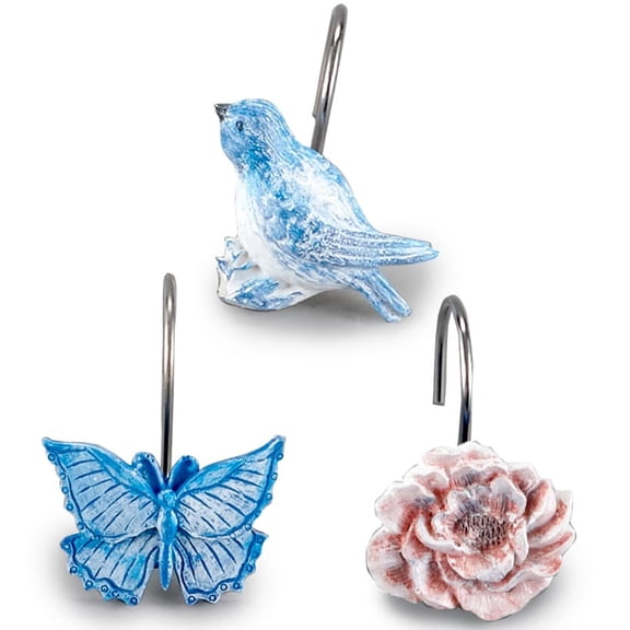 Chinoiserie Bathroom Collection - Shower Curtain