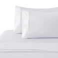 thumbnail image 3 of Marina Decoration 600 Thread Count Ultra Soft Deep Pocket Hotel Standard Solid Bedding Long Staple Percale Cotton All Season Sheet Set with Pillowcase, 3 of 7