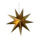 thumbnail image 1 of Adorno colgante decorativo de estrella grande 3D para casa de vacaciones Oro, 1 of 9