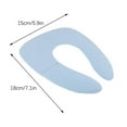 thumbnail image 2 of Foldable Potty Training Seat,Travel Toilet Potty Seat Covers, Non-Slip Pads, Portable Foldable Toilet Seat, Easy-to-Clean Potty Trainer, Travel-Friendly Bathroom Seat for Toddlers, 2 of 3