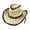 Black1, variant on Western Cowboy Hat For Men And Women Outdoor Classic Style Wide Brim Beaded Band Sun Red