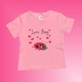 thumbnail image 4 of Ladybug Love Bug- Baby Girl 2-Piece Clothing Set | Onesie Bodysuit or T-shirt with matching Leggings | Short Sleeve | Cotton | Baby Shower Gift | 0-36 months, 4 of 5