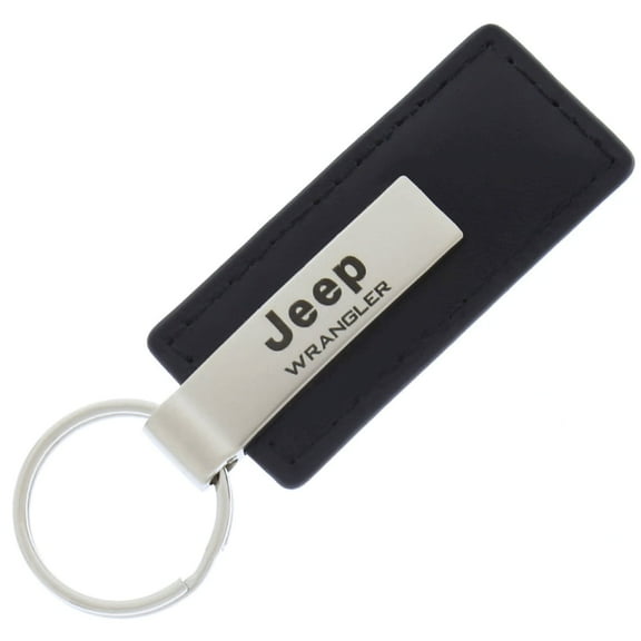 Jeep Wrangler Keychain & Keyring - Premium Leather