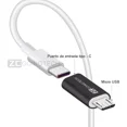 thumbnail image 4 of 2 Pcs Adaptador Otg Micro Usb Macho A Tipo C Hembra Carga, 4 of 6