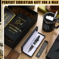 thumbnail image 4 of Set de regalo Shellwei Christian Coffee Taza Cuaderno para hombre, 4 of 7
