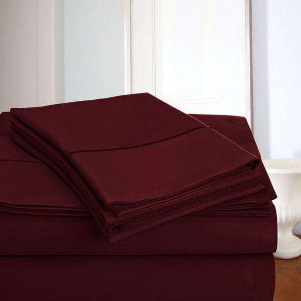 800 thread count 100% Egyptian Cotton 4 Pieces Sheet Set ...