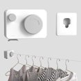 thumbnail image 1 of Retractable Washing Line Indoor, Clothes Line Retracting Hanging, Wall Mounted Clothes Line Indoors,4.2m, 1 of 5