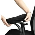 thumbnail image 4 of veasfak 2Pcs/set Office Chair Armrest Cover Elastic Removable Chair Arm Covers Black, 4 of 9