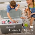 thumbnail image 3 of Coleman Classic 70 QT Hard-Sided Ice Chest Cooler, Silver Ash, 3 of 7