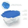 thumbnail image 5 of Bentgo Glass (Blue) – Leak-Proof, 3-Compartment Oven-Safe Glass Lunch Container | Ideal for Portion-Control, Food Storage & Healthy On-the-Go Meals – FDA-Approved, BPA-Free, Food-Safe Materials, 5 of 7