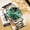Men's model - two-tone - green dial, variant on New model men's and women's quartz watch, automatic waterproof, casual high-end business dual calendar watch, men's and women's luminous wristwatch
