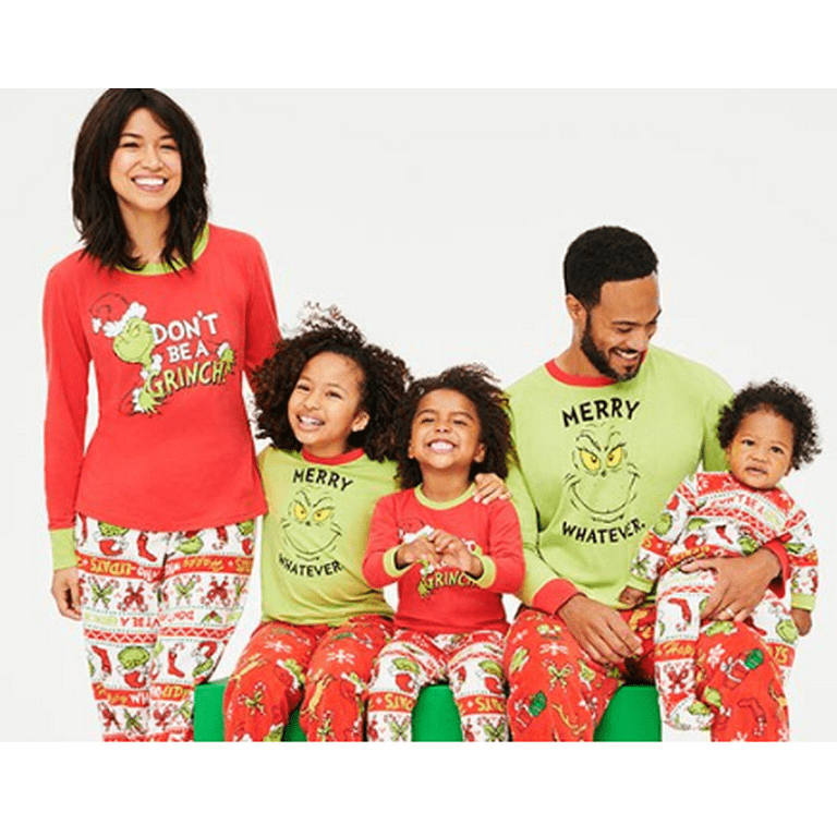 Walmart christmas pajamas grinch new arrivals