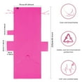 thumbnail image 2 of Owl‘s-Yard Solid Beach Chair Cover with Side Pockets  Quick-dry Multifunctional Lounger Accessory CQh, 2 of 6