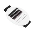 thumbnail image 3 of Paleta de soporte de extensión de pestañas redonda con cinturón desmontable herramienta de maquillaje de pestañas, 3 of 8