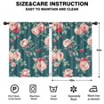 thumbnail image 2 of Blackout Kids Curtains,Pioneer Flower Floral Print Pattern Childrens Insulated Curtains Set Of 2,Bedroom Essentials,Toddler Room Decor 42"x54", 2 of 5