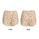 thumbnail image 3 of Balery Red Wine Pantalones cortos deportivos para mujer con forro y dos bolsillos, elásticos, para entrenamiento, gimnasio, yoga-X-Large, 3 of 7