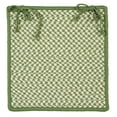 thumbnail image 2 of Colonial Mills Outdoor Houndstooth Tweed Braided Green Area Rug 14"x17", 2 of 2