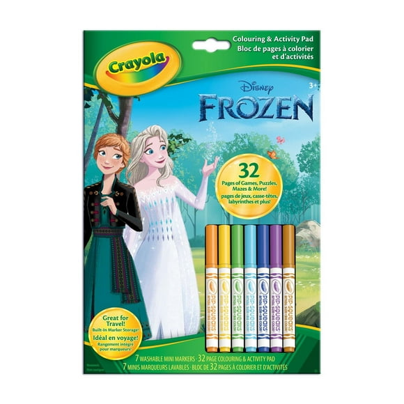 Crayola Colouring & Activity Pad, Disney Frozen 2