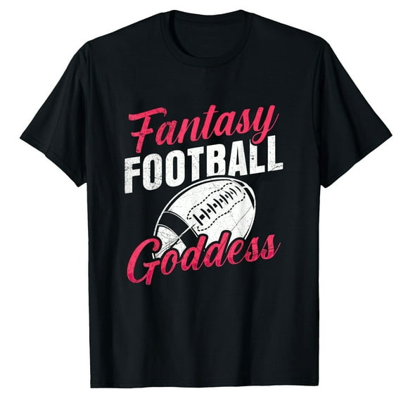 AALJY Fantasy Football Goddess Women Fantasy Football T-