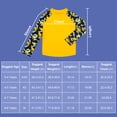 thumbnail image 5 of BIG EPHANT 2-Pack Kids‘ Long Sleeve Rash Guard Shirts with Print, UPF 50+ Sun Protection Swimwear & Surf Tops for Boys and Girls, Sizes XXS-M, 5 of 9