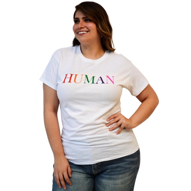 Playera talla extra, modelo 9001-42 human (Blanco) blanco 42 Roman Fashion Playera extra 9001-42