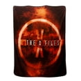 thumbnail image 2 of Underground Toys UGT-XF03031-C The X-Files Logo 50"x60" Fleece Throw Blanket, 2 of 6