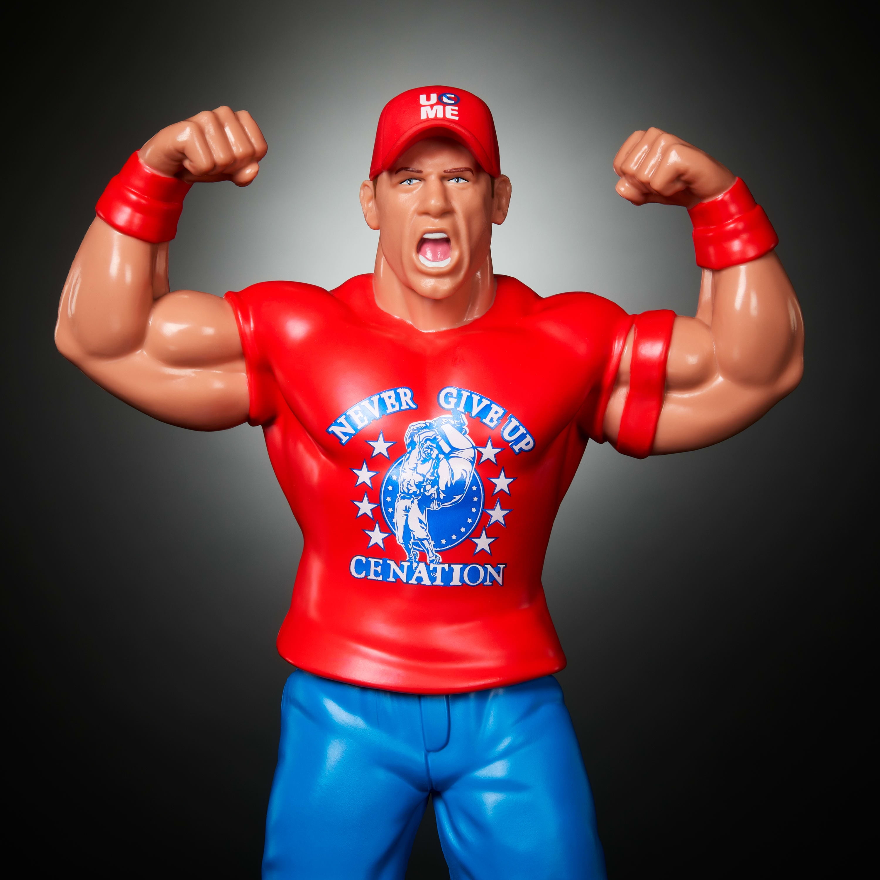 WWE LJN Superstars John Cena Action Figure, 1980s Retro 8-inch Collectible Toy - Walmart Exclusive