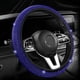thumbnail image 2 of Para Coche Bing Bling - Funda brillante para volante con diamantes de imitación para mujeres y niñas (diamante azul), 2 of 9