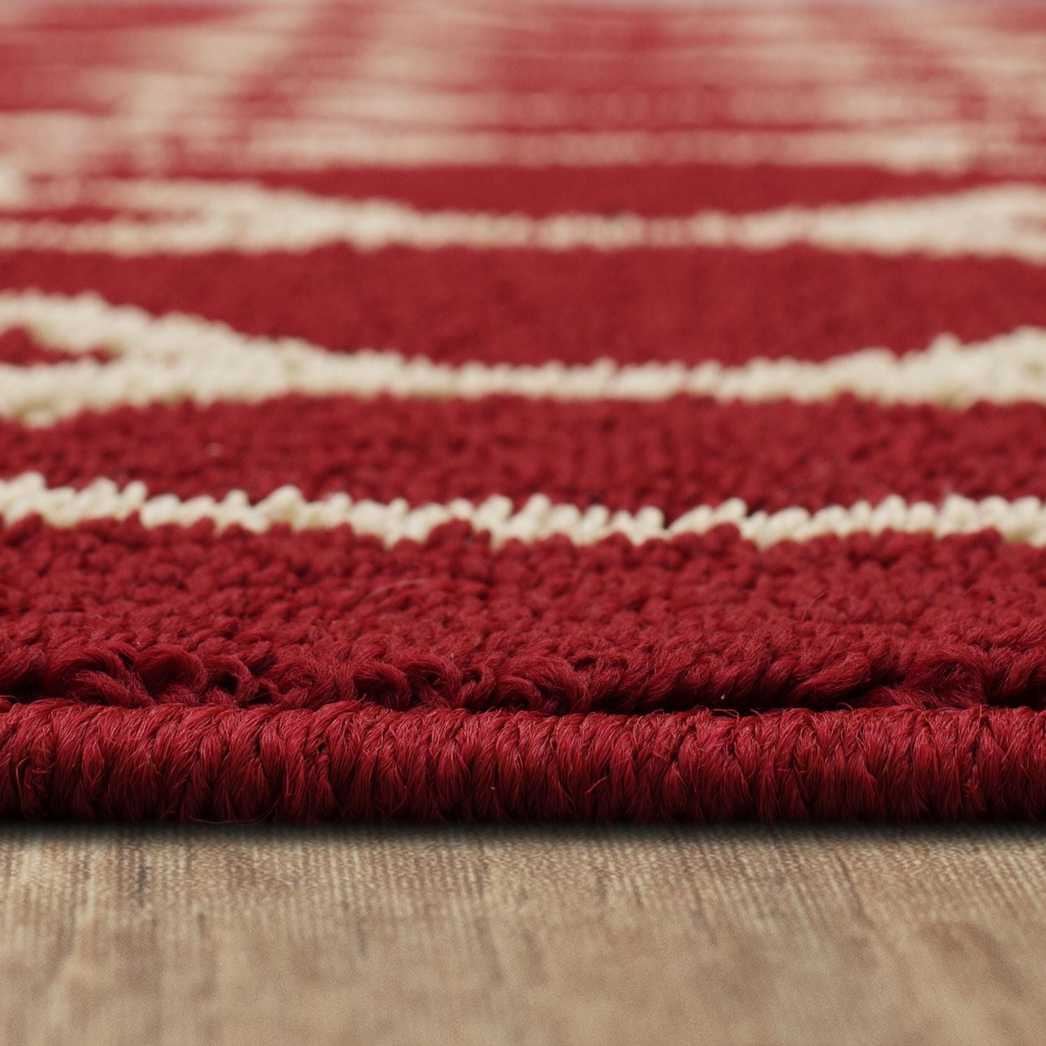 Hometrends Lawson Taupe Polyester Area Rug, Rug 3x4