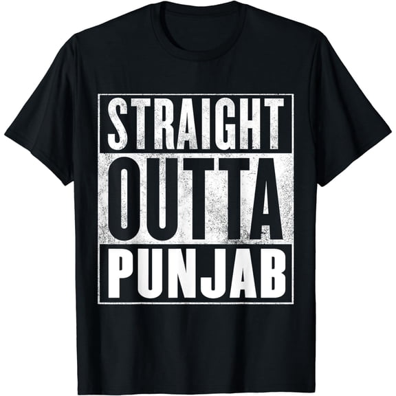 Punjab India - Straight Outta Punjab T-Shirt