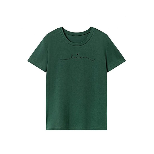 Camiseta Básica para Mujer Jinwen Ropa de Calle para Viajar Senderismo Uso Diario S