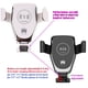 thumbnail image 5 of Cargador inalámbrico para coche, cargador inalámbrico rápido de 15 W, soporte para teléfono con diseño de gravedad para ventilación de coche, compatible con iPhone 8/iPhone X/Xiaomi Max2, 5 of 8