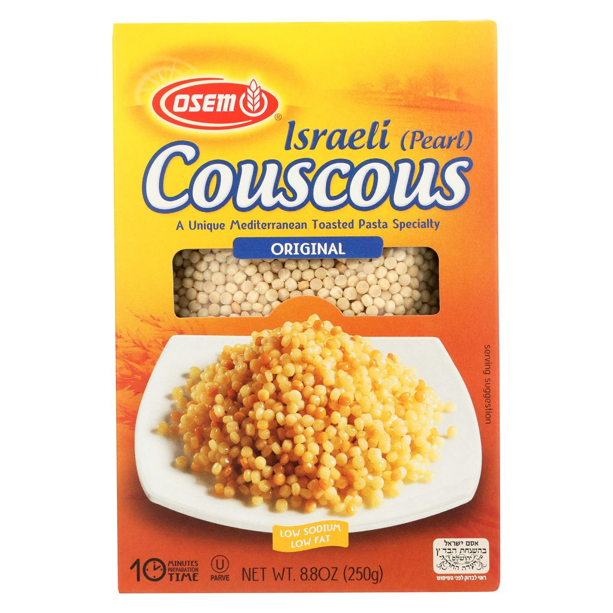 (12 Pack) Osem Kosher Couscous Israeli Pasta, 8.8 Oz