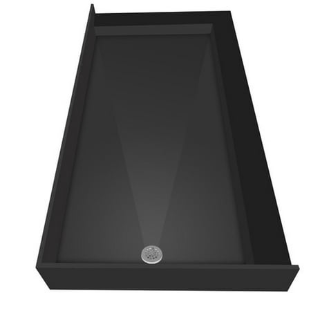 Tile Redi Base 30 X 54 Shower Pan Left Drain Right Dual Curb Tile Redi Base 30 X 54 Shower Pan Left Drain Right Dual Curb