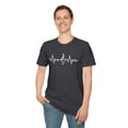 thumbnail image 6 of My Heart Beats for Music T-Shirt, Classic Crew Neck, Short Sleeve Shirt, 6 of 9