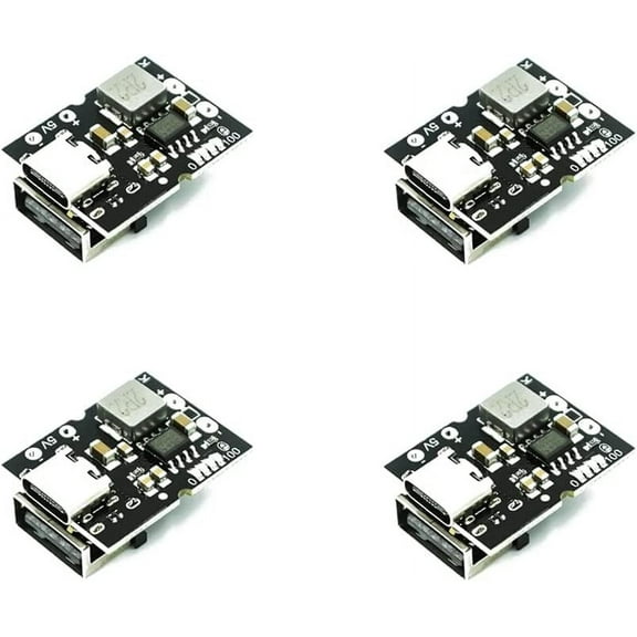 Treedix 2pcs Type-C USB Charging Module High-Precision Lithium Battery Charging Protection Converter Type C Input Compatible with 4.2V