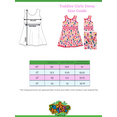 thumbnail image 2 of Crayola Crayon Toddler Girls Fit and Flare Ultra Soft Dress CRG001DS, 2 of 7