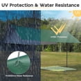 thumbnail image 4 of Yescom 10x15FT Camping Tent Tarp Hammock Rain Fly Waterproof Hiking Backpacking Shelter, 4 of 10