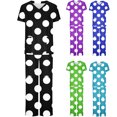 thumbnail image 4 of Ensemble de Blouses Médicales pour Femmes Col en V Extensible et Pantalon Taille Élastique avec Multi-Poches Anti-Rides Uniforme de Soins Confortable Manches Courtes Bleu Foncé, 4 of 4
