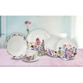 thumbnail image 5 of Round Serving Plate Lavander Dinner Plate Set of 4 Appetizer Plates Salad Plates Dessert Plates for Home & Kitchen 10.5" (26.5 cm), 5 of 6