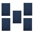 thumbnail image 1 of Furnish My Place Modern Plush Solid Navy Color Rug - Pets and Kids Friendly Rug, Indoor/Outdoor Mat, Area Rugs Great for Kids, Pets, Event, Living Room, Made in USA, 2' x 3' Rectangle - Set of 5, 1 of 10