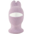 thumbnail image 1 of Face Mask for Sun Protection, Kids' Winter Warm Knit Mask and Ear Cover Cap, 1 of 5