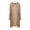 Khaki, variant on Kingdiese Womens Lightweight Cardigan For Long Sleeve Open Front Cover Up Soft Loose Knit Sweater Casual Loungewear Elegant Solid Color Mid Long Length Summer Long Knitted Sweaters for Women, Size XL