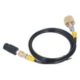thumbnail image 4 of CGA320 CO2 Refill Connector Soda Refill Adapter , Soda Machine Connector  Stainless Steel Soda Machine Adapter Hose Kit with 60in Hose for Filling Soda Tank, 4 of 7