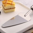 thumbnail image 3 of Tiezhimi Stainless Steel Pizza Shovel Cake Server Transfer Spatula 25 x 6cm, 3 of 6