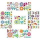 thumbnail image 4 of Static Window Decals Festive Atmosphere PVC Material Flower Shape Easy to Apply Glass Windows 9 Sheets, 4 of 5