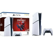 Sony PlayStation 5 Slim Console - Disk Edition - Marvel's Spider-Man 2 Bundle [PlayStation 5 System]