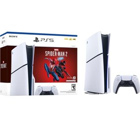 PlayStation 5 Slim Console - Marvel&rsquo;s Spider-Man 2 Bundle