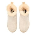 thumbnail image 4 of Dearfoams Women's Felted and Plaid Boot Slipper, 4 of 6